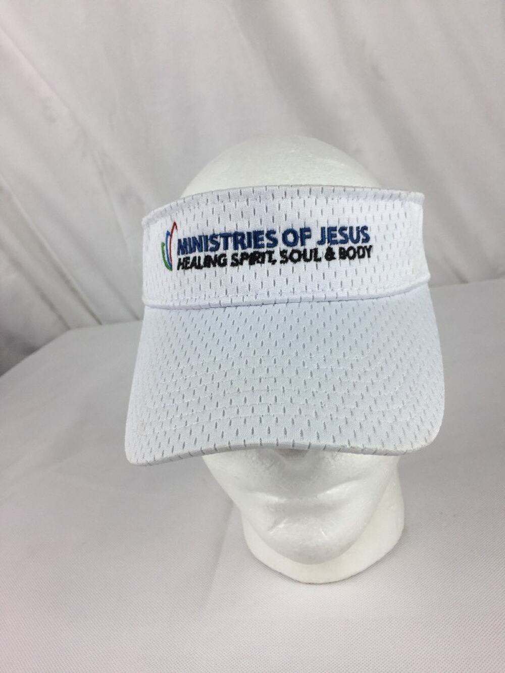 Ministries Of Jesus Visor White